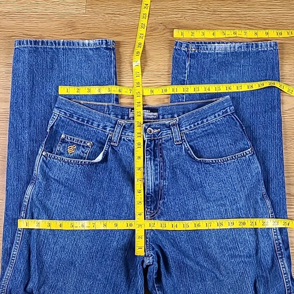 ROCAWEAR Y2K VINTAGE 1999 MEN'S WIDE LEG STRAIGHT 34x30 LIKE NEW  FEEL JEAN